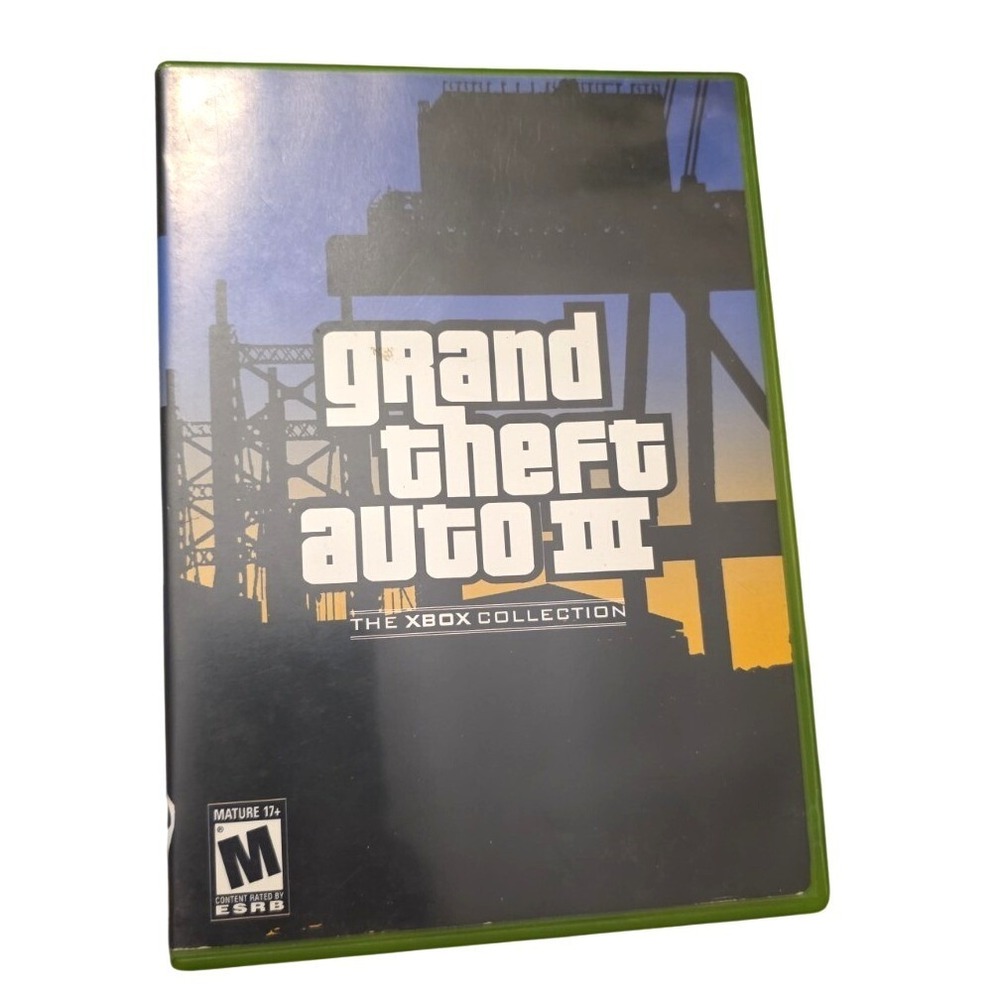 Grand Theft Auto 3 The Xbox Collection‎ (Microsoft Xbox, 2003) Complete w Map